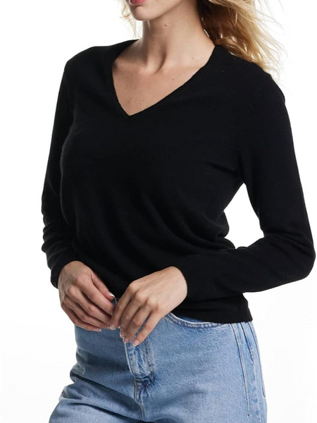 V-neck Essential Sweater H4UAZB7XU8