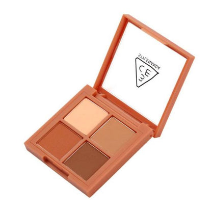 3CE MINI MULTI EYE COLOR PALETTE 3.5g #BROWN RUM